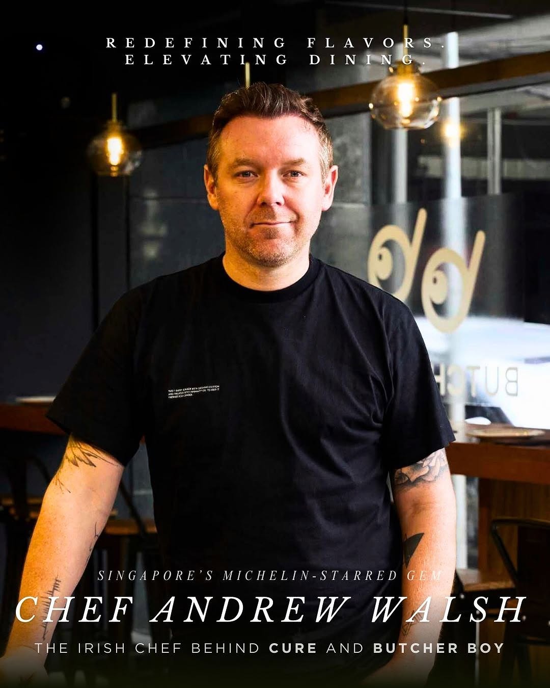 Chef Andrew Walsh, founder of Butcher Boy