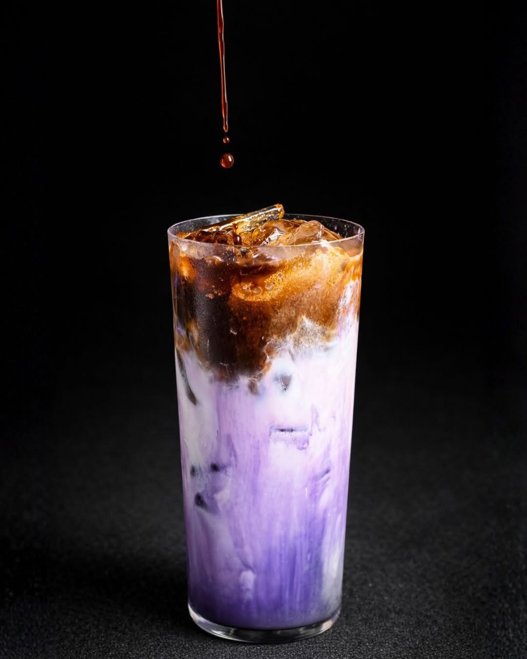 Ube Latte drink